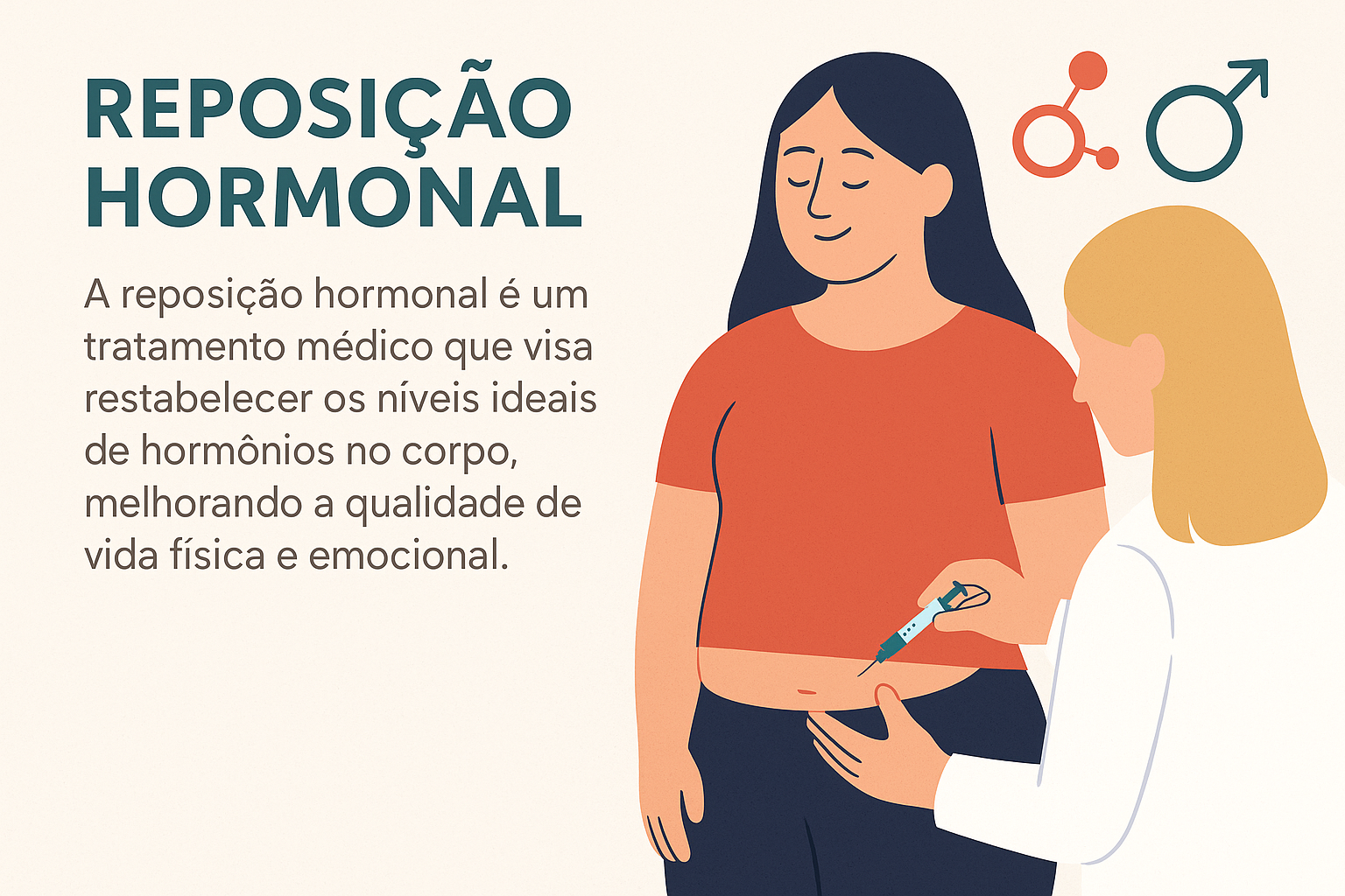 reposição hormonal subcutanea